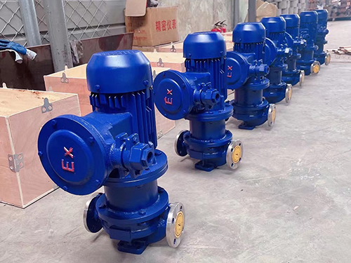 ISG vertical pipeline centrifugal pump